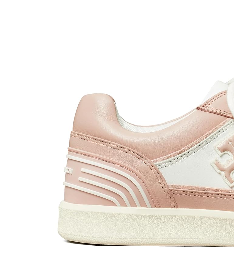 Amazon.com | Tory Burch Women's Clover Court Sneaker, Purity